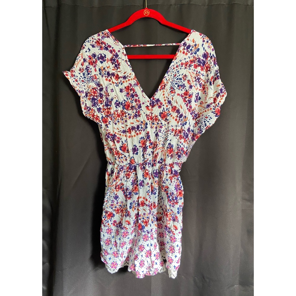 Charlotte Russe- Patterned Romper